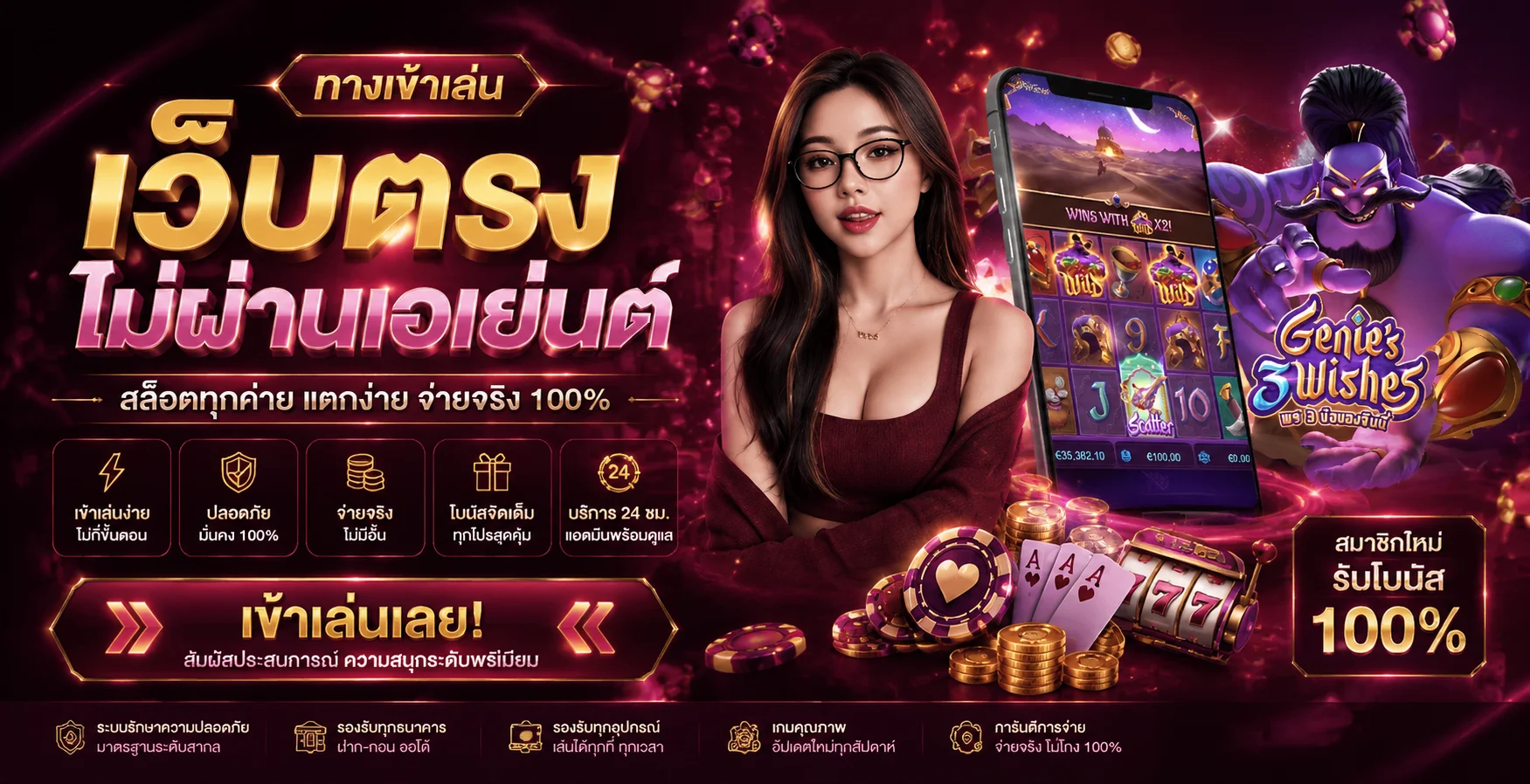 เกมสล็อตยอดนิยมบน Allslotwallet รวมค่ายดังระบบ Auto