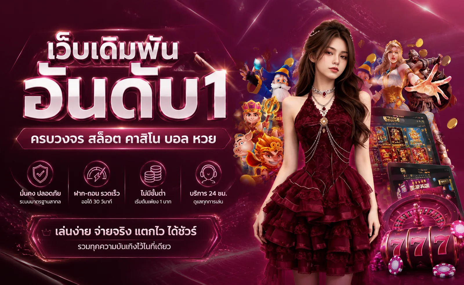 สล็อตออนไลน์ All in Slot รวมเกมค่ายดังครบทุกค่าย